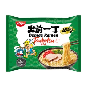 NISSIN Demae Ramen Tonkotsu 100g.