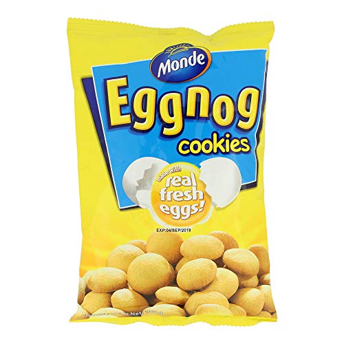 [2190] NISSIN Eggnog Cookies 130g.