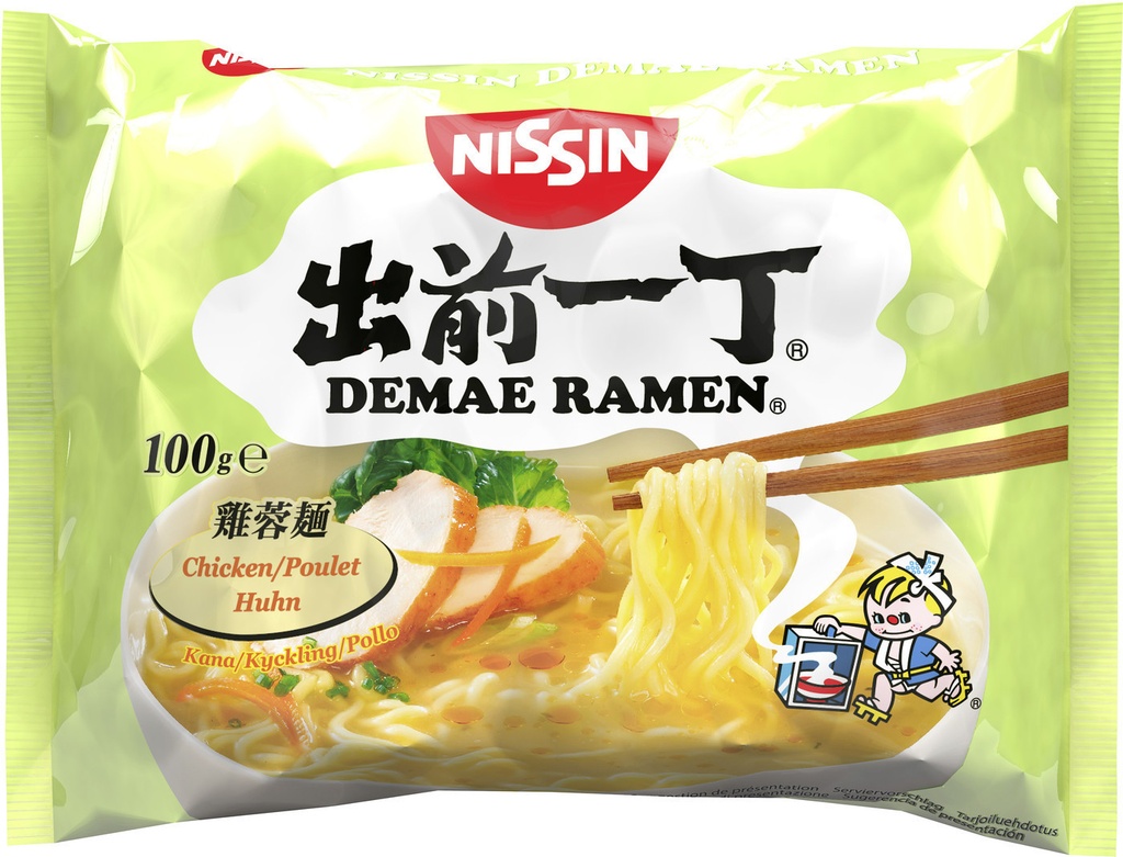 NISSIN Ins Demae Ramen Kyckling 100g.