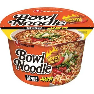 NONGSHIM  Bowl Ins Noodles Spicy Chicken 100g.
