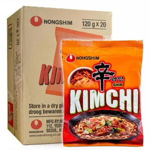NONGSHIM Ins Kimchi Ramyun Nudlar 20x120g. (FÖRPACKNING)