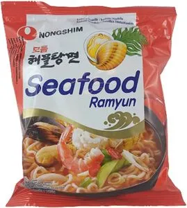 NONGSHIM Ins Nudlar Skaldjur Ramyun 125g.