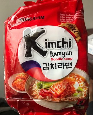 [136] NONGSHIM Ins Shin  Kimchi Ramyun Noodle 5x120g.