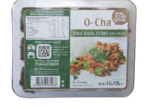 [259] O-CHA Thai Basilikakuutiot (kra-prao) 120g
