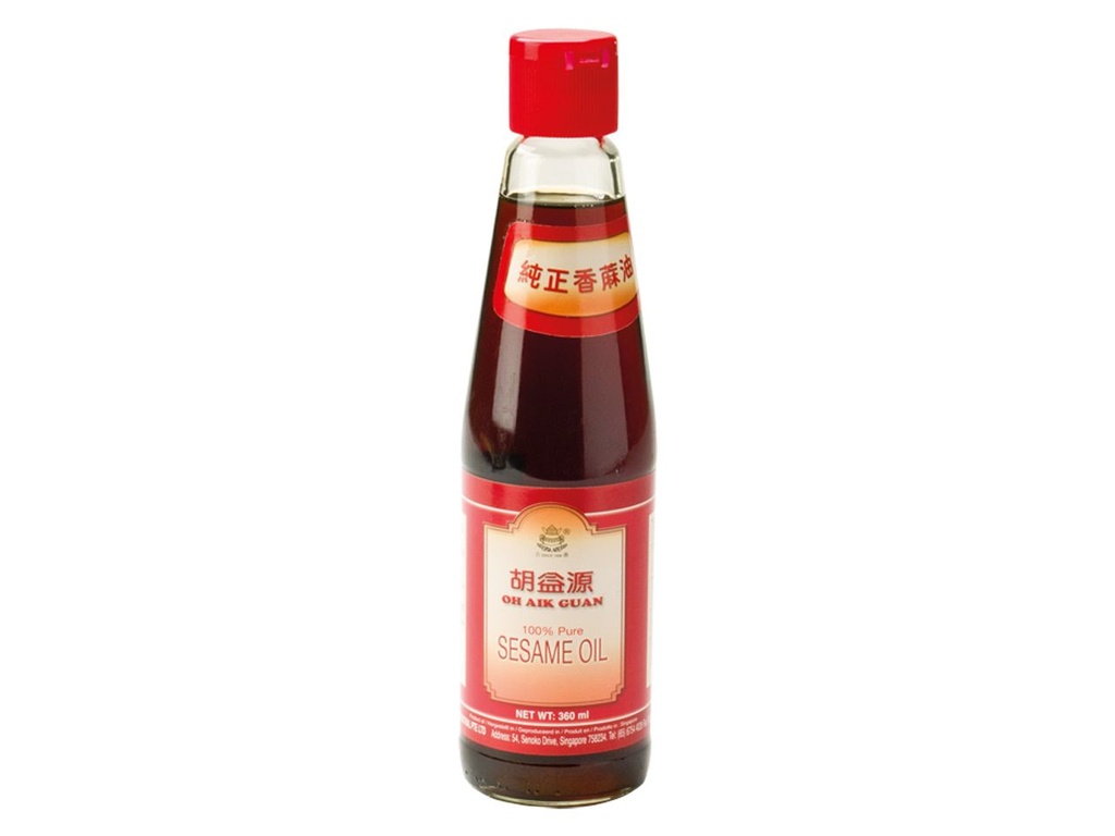 [372] OH AIK GUAN Sesame Oil Roasted 360ml.