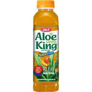 [28] OKF Aloe Vera Drink Mango (Sugar Free) 500ml.