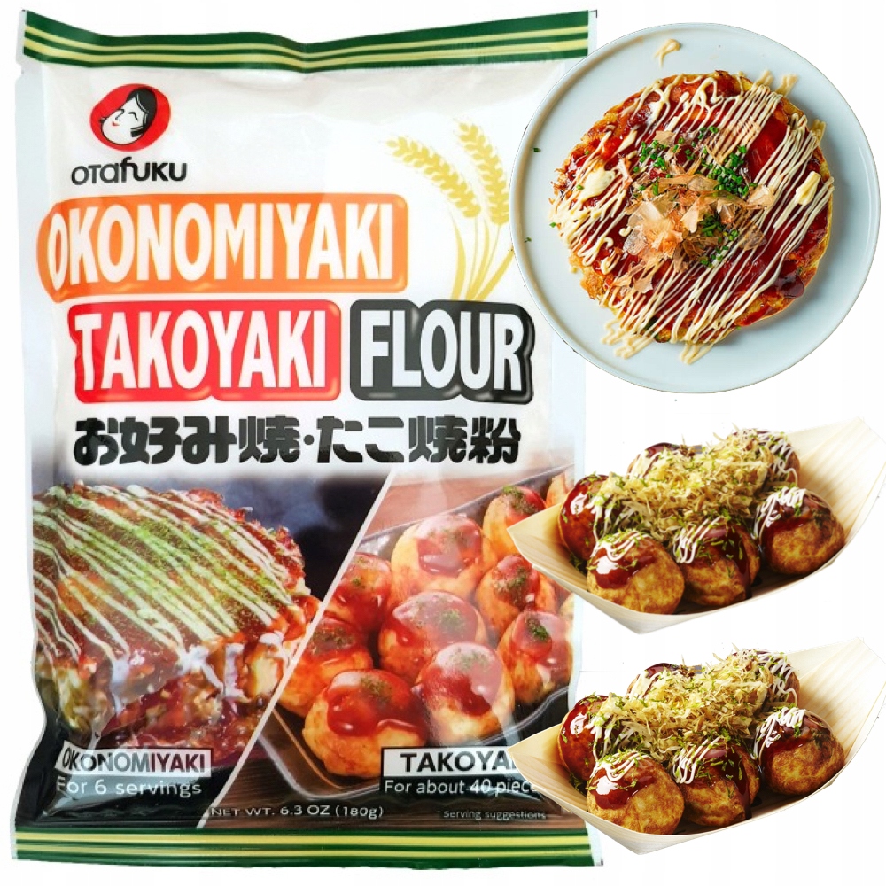 [2179] OTAFUKU Okonomiyaki / Takoyaki Mjöl 180g.