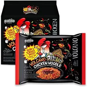 PALDO Ramen Hot Chicken Vulkan 4x140g.