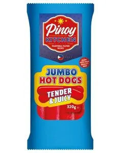 PINOY KITCHEN Jumbo Hot Dogs 320g.