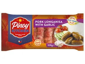 PINOY KITCHEN Porsaan Longanisa valkosipulilla 350g.