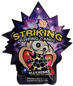[921] Popping Candy -Blueberry Flavour 30g.