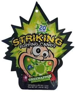 [922] Popcorn - Smak av grönt äpple 30g.