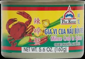 [753] POR KWAN Jauhettua rapua mausteissa 160 g.