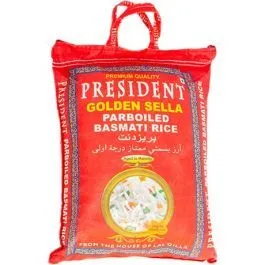 [2212] PRESIDENT Basmatiris Golden Sella 5 kg.