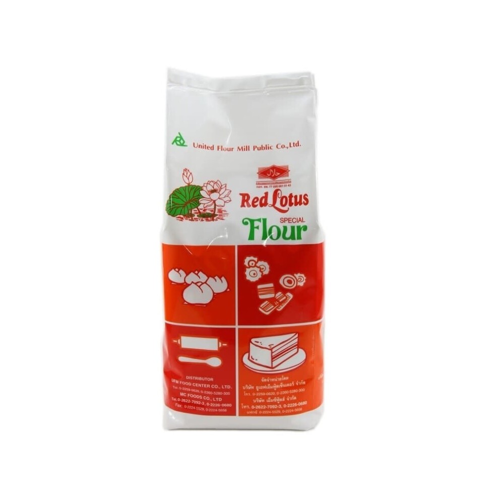 [208] Rött Lotus Vetemjöl 1kg