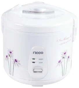 [1291] Rice Cooker Flower Decor 1,8Ltr.