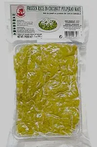 Rice in Coconut Pulp (KAO-MAU) 200g.