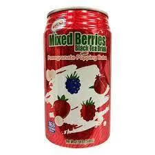 RICO Berries Black tea With Pomegranate Pop 340ml.