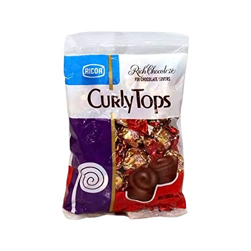 [2189] RICOA Curly Tops Mjölkchoklad 150g.
