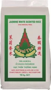 [153] ROYAL THAI Jasmine Rice 18kg.