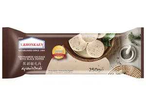 [2014] S.KHONKAEN Vietnamese Sausage with Black Pepper 250g.