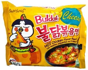 SAMYANG Ramen Tulinen Kanajuusto 140g.