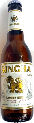 [1941] Singha Beer 5% Alc 330ml.