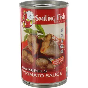 SMILING FISH Mackerel in Tomato Sauce 155g.