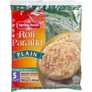 [1088] SPRING HOME Roti Paratha Pasty x5 325g.