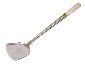 Wokspatel i stål 34,5 cm (M)