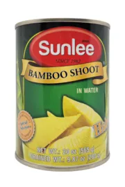 SUNLEE Bamboo Shoot In Water *Halves  565g.