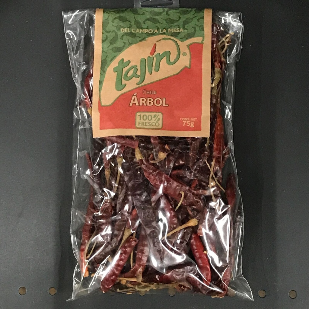 TAJIN Chile de Árbol 75 gr