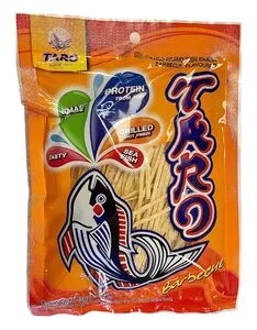 [843] TARO Fish Snack BBQ Flavor 52g.