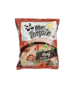 THAI TEMPLE Panda Noodles Beef Flavour Bag  65 gr