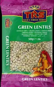 [1017] TRS Vihreät linssit kokonaisina 500 g.