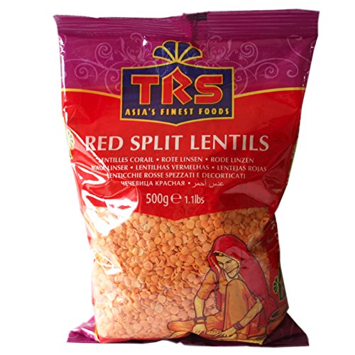 [1044] TRS Red Split Lentils 500g.