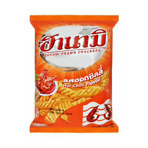 [91] Tulisia Katkarapukräkkereitä 60g. HANAMI