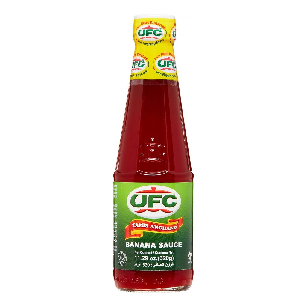 [1001] UFC Banansås (VANLIG) 320 g.
