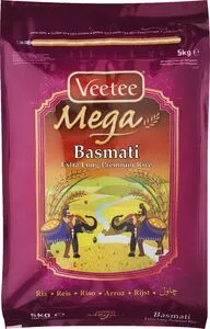 [985] VEETEE MEGA Basmati-riisi Extra Long 5kg.