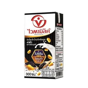 [234] VITAMILK Sojamjölk svart sesam 300ml.