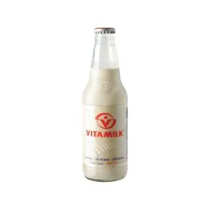 [511] VITAMILK Soymilk Original (Glass bottle) 300ml.