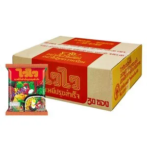 WAI WAI Ins Nudlar Orientalisk Style 30x60g. (FÖRPACKNING)