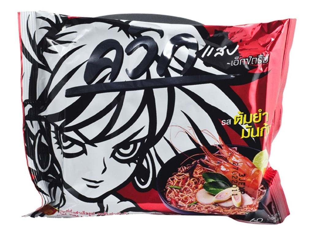 [798] WAI WAI Ins Noodle Tom Yum Mun Goong 60g.