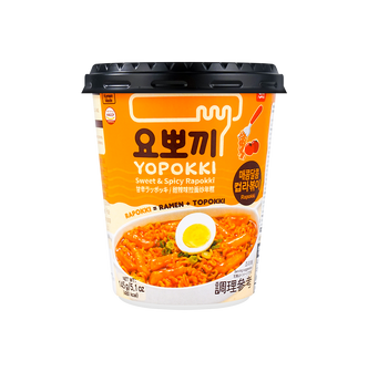 [2044] YOPOKKI Sweet & Spicy Cup Rapokki 145g.