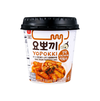 YOUNGPOONG Yopokki riskaka med vitlök och teriyaki 120 g.