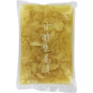 ZHENG FOOD Säilötyt valkoiset inkivääriviipaleet 1,5 kg.