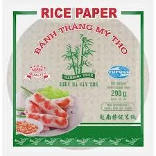 [7574] BAMBOO TREE Rice Paper Fresh (Round) 22cm. 200g.