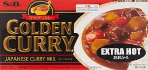 [S&B552] S&B Extra Hot Golden Curry 220g.