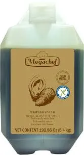 MEGACHEF  Oyster Sauce Premium Gluten-Free 5.4KG