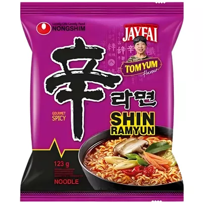 NONGSHIM Snabbnudlar Shin Ramyun Tom Yum 5x 123g